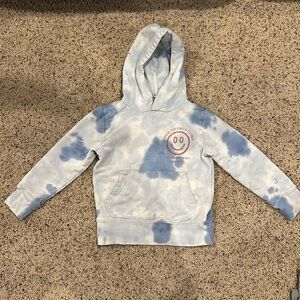 J Crew Crew Cuts Kids tie dye hoodie